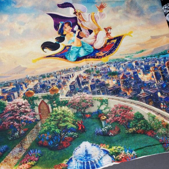 Aladdin Jasmine Throw Pillowcase Princess Accent Sham Pillow Cushion Cover Home - Picture 4 of 13